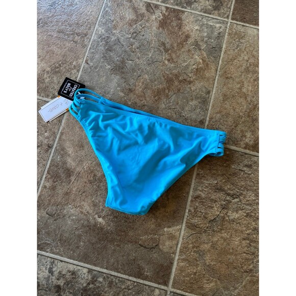 Salt & Cove Salt Strappy-Side Hipster Bikini Bottom
Size Small Aqua - Picture 7 of 8